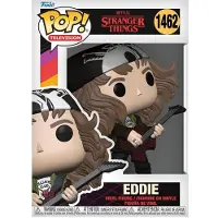 Funko POP! Pop! Figura Do Eddie Munson Com Guitarra De Stranger Things Stranger Things