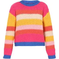 Mymo Pullover bege / azul / rosa / vermelho