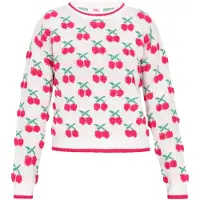 Mymo Pullover abe / vermelho / branco