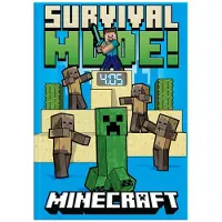 Minecraft Caderno Com Relógio Lcd Cdu