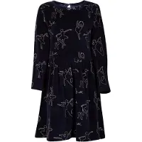 Happy girls Vestido navy / branco