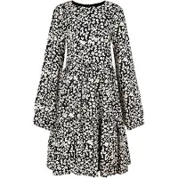Happy girls Vestido preto / branco