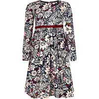 Happy girls Vestido mistura de cores