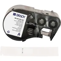 Brady M4-207-RO-427 etiquetas vinil laminado preto sobre branco 12,70 mm x 69,85 mm