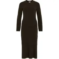Vila Vestido Longo De Manga Comprida Kerry