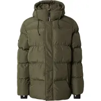 Superdry para homem. M5012285A Casaco Five verde (S), Casual, Polister Reciclado, Sustentável