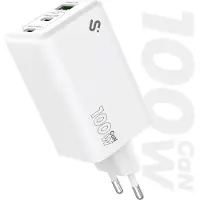 Subblim Carregador De Parede Gan Usb-a E Usb-c 100w