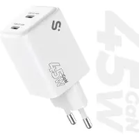 Subblim Carregador De Parede Gan Usb-c 45w