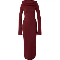 MYLAVIE by Sarah Harrison Vestido de malha vermelho escuro