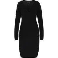 Faina Vestido de malha 'Fashion Look' preto