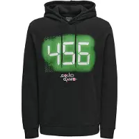Only & Sons Sweatshirt 'ONSSquidgame' lima / verde claro / preto / branco