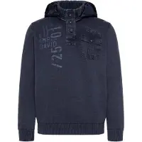 CAMP DAVID Pullover azul / marinho / branco