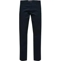 Selected Calças chino 'SLHNew Miles' azul escuro