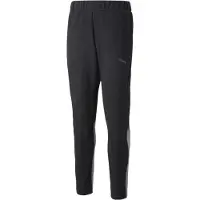 Puma Calças de desporto 'Team Cup' acinzentado / preto