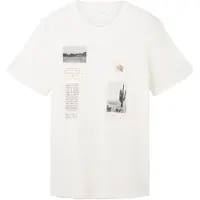 Tom Tailor Camisa cinzento / abe / laranja / offwhite
