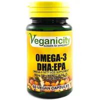 Veganicity Omega-3 500 mg, 60 capsule 5060025266596