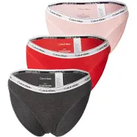 Calvin Klein Calcinhas 000qd5207e 3 Unidades
