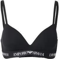 Emporio Armani para mulher. EW000442_AF13033 Soutien triangular almofadado preto (M), Homewear, Algodão