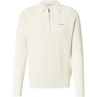 GUESS Jeans Moletom Com Meia-zíper Collar