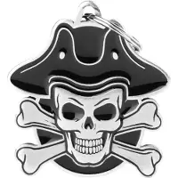 My Family Etiqueta De Identificação Para Animais De Estimação Bronx Pirate Caravel