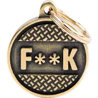 My Family Tag De Identificação Para Pet Bronx Circle Fk