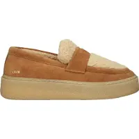 Blackstone Sapato Slip-on 'Enjar Katta EL416' bege / conhaque