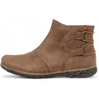 El naturalista para mulher. 2N91712LY005_020 Botins em pele N917 Arizona bege (36), Couro, Plano, Nenhum, Clássico