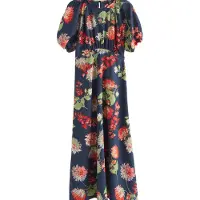 Next Vestido navy / mistura de cores