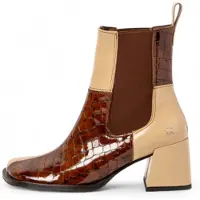 Art para mulher. 1170711F6003_0MU Botins em pele 1707 multicoloridos (39), Couro, 3 a 5cm, Nenhum, Casual