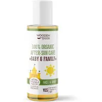 WoodenSpoon Óleo pós-sol para rosto e corpo Baby & Family 100 ml