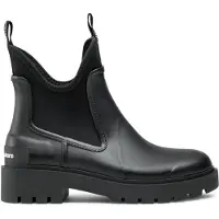 Calvin Klein Botas de borracha preto / branco