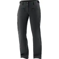 Salomon - Calças ski mulher - Edge Pant W Deep Black para Mulher - Tamanho S - Preto
