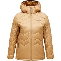 Peak Performance - Casacos acolchoados ski mulher - W Elevate Liner Hood Sierra Sand para Mulher - Tamanho M - Amarelo