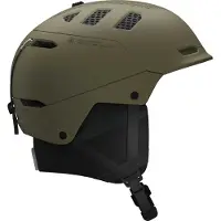 Salomon - Capacetes ski homem - Husk Prime Mips Olive Night para Unissexo - Tamanho S - Caqui