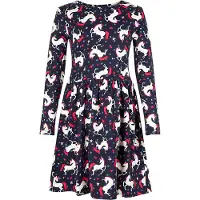 Happy girls Vestido mistura de cores