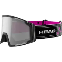 Head - Máscaras ski - Neves Pro 5K Race Vis RD + SL para Unissexo - Tamanho M - Preto