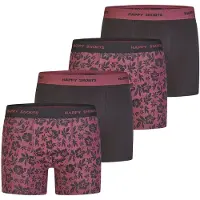 Happy Shorts Boxers ' Jersey ' baga / preto
