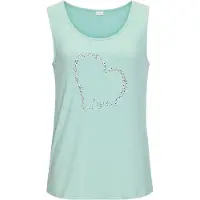 LASCANA Top menta / preto / branco