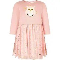 Happy girls Vestido mistura de cores / rosa