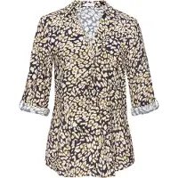 LASCANA Blusa creme / navy / oliveira