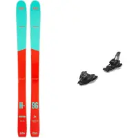 Zag - Packs (skis + fixações) - Pack Harfang 96 Lady 2026 para Mulher - Vermelho