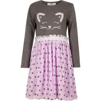 Happy girls Vestido antracite / rosa