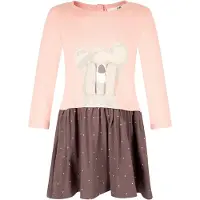 Happy girls Vestido mistura de cores / cor-de-rosa