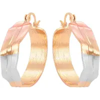 NAEMI Brincos ouro rosa