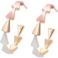 Gaya Brincos ouro rosa / cor-de-rosa / prata