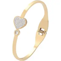 NAEMI Pulseira ouro / transparente
