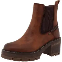 Mustang Botas chelsea 'Madlin' castanho de castanha
