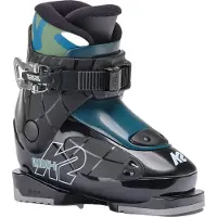 K2 - Botas ski criança - Indy 1 para criança - Tamanho criança 14.5 - Preto