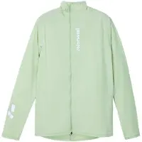 Nnormal - Vestuário trail corrida - Trail Wind Jacket Light Green para Homem - Nylon - Tamanho L - Verde