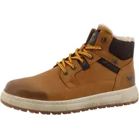 Mustang Botas com atacadores 'Puno' bege / camelo